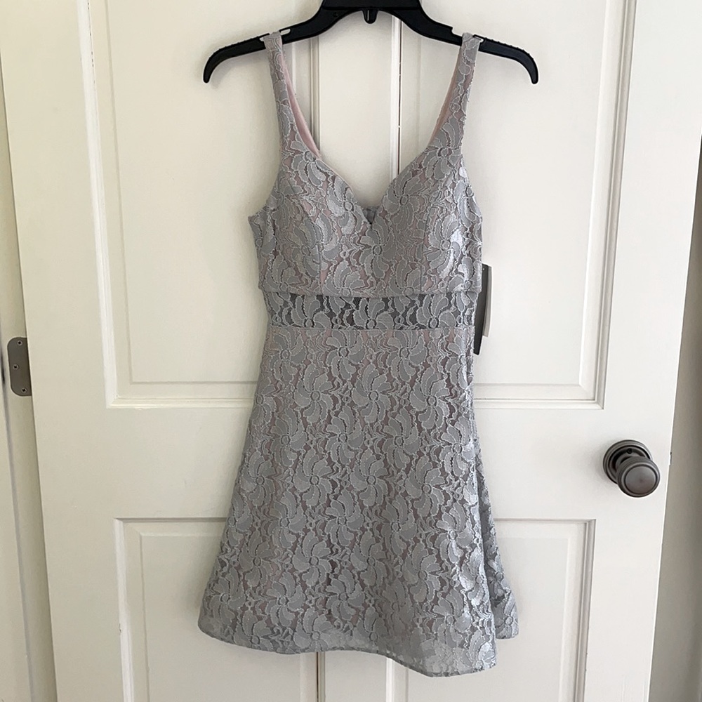 Sequin hearts dress